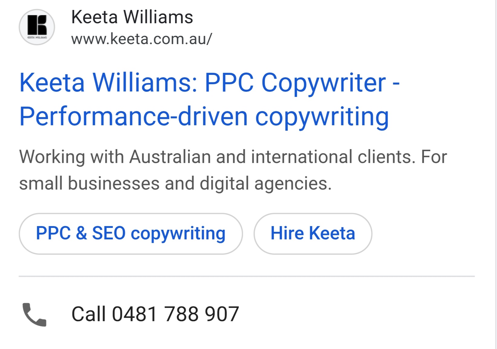 Google ad copywriting